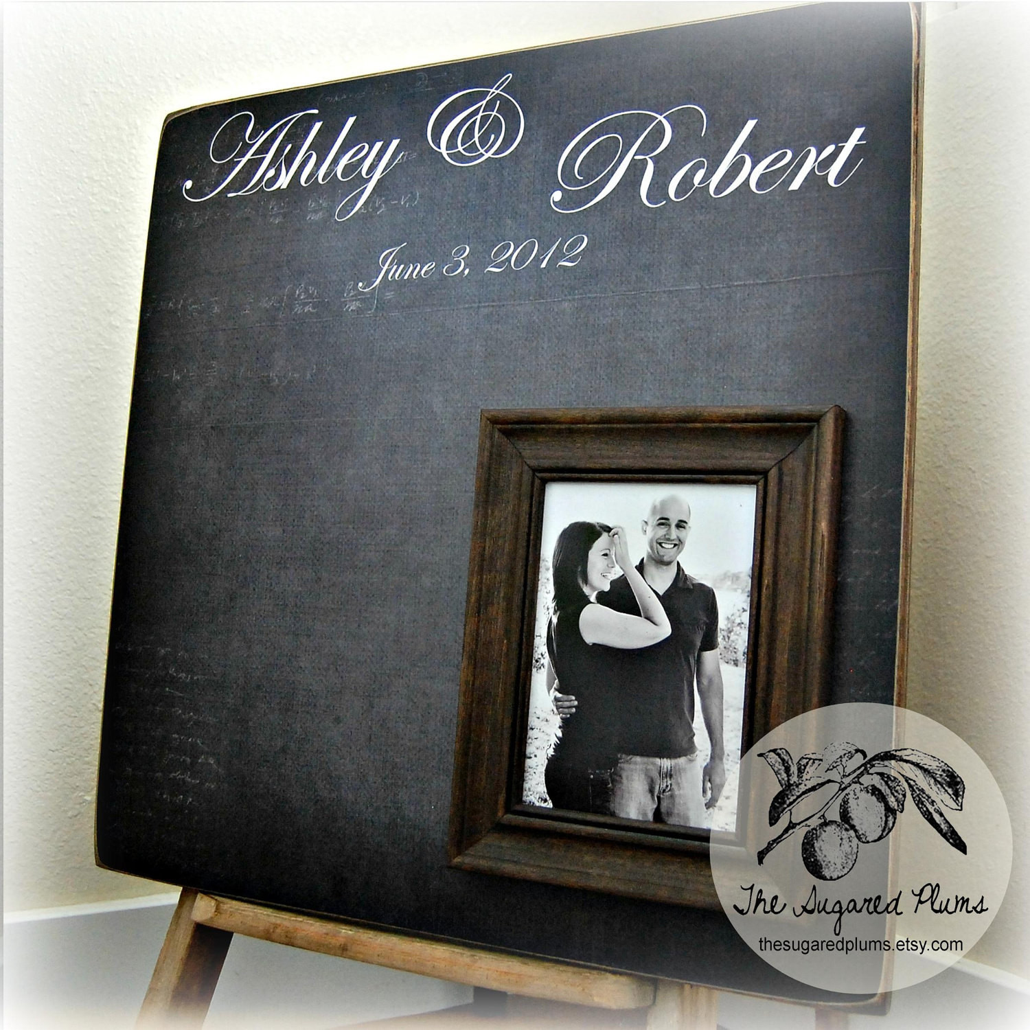 Personalised Photo Wedding Guest Book
 Personalized WEDDING GUEST BOOK Unique Wedding Guest Book