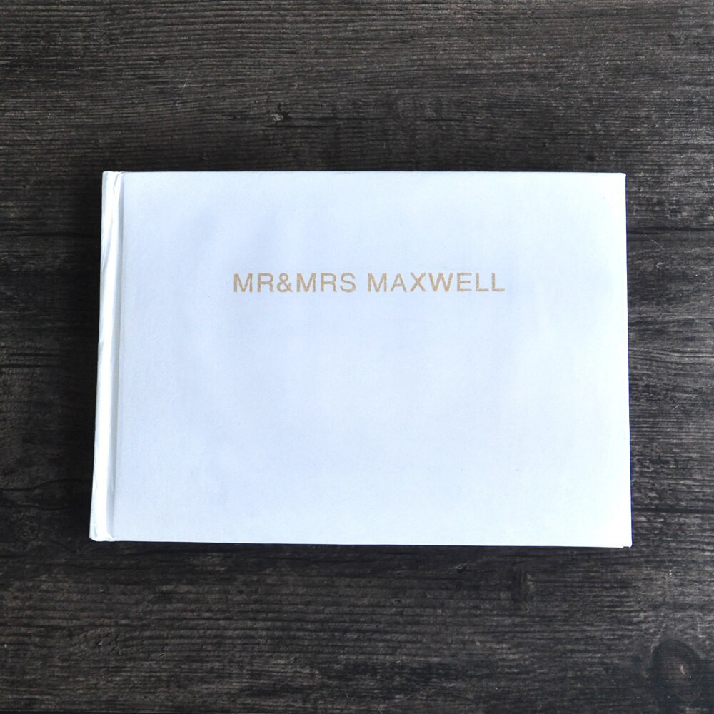 Personalised Wedding Guest Books
 Personalized Wedding Guest Book Custom Wedding Memory