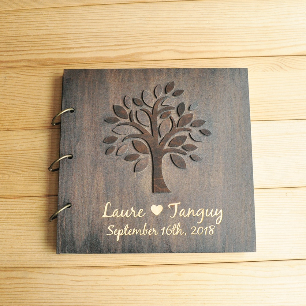 Personalised Wedding Guest Books
 Personalized Wedding Tree Guest Book Custom Wedding
