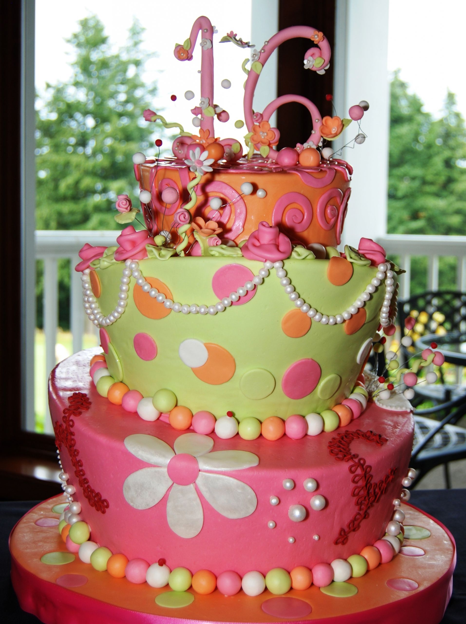 Personalized Birthday Cakes
 Custom Birthday Cakes Laurie Clarke Cakes Portland OR