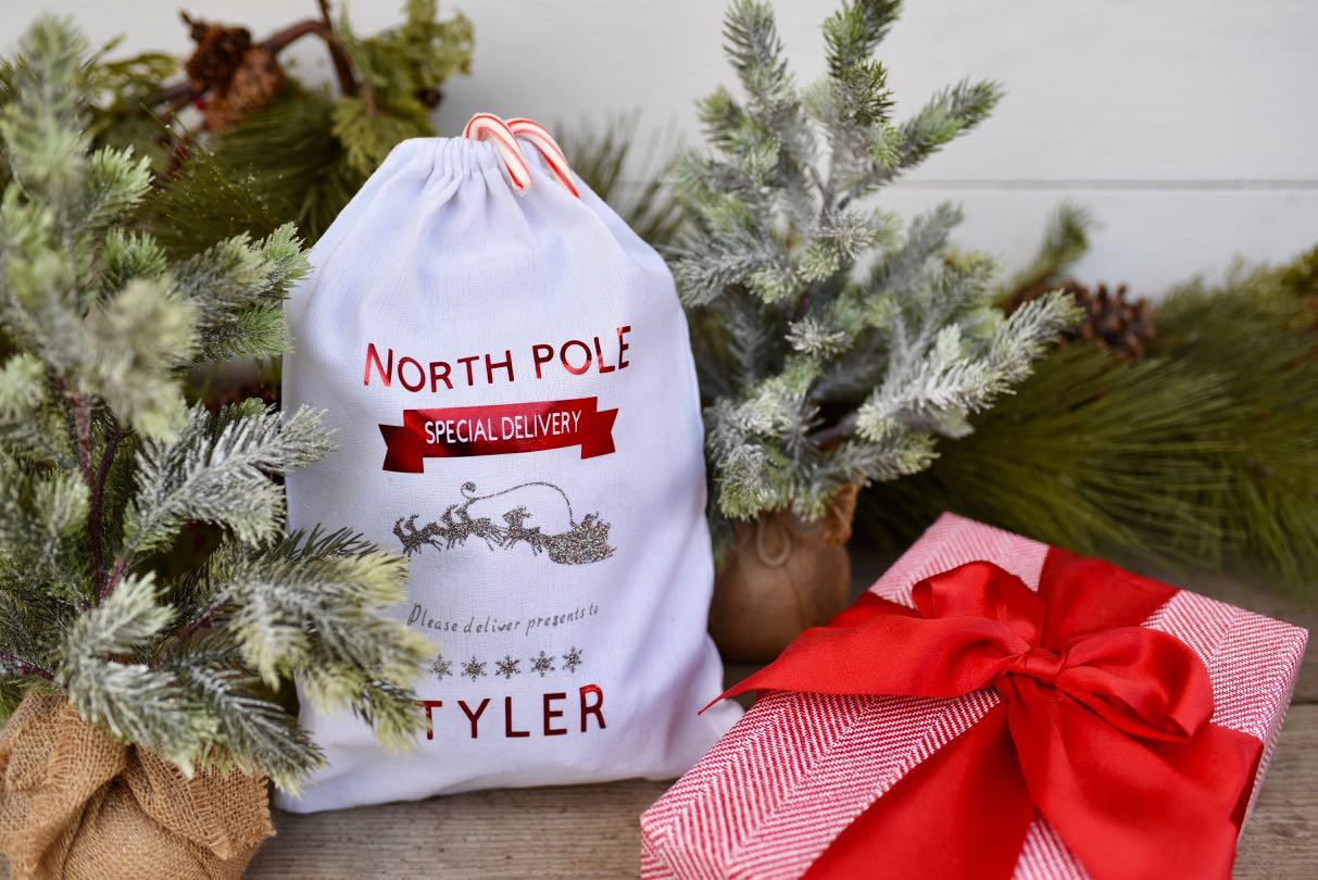 Personalized Christmas Gifts For Kids
 DIY Personalized Christmas Sack for Kids Make Life Lovely