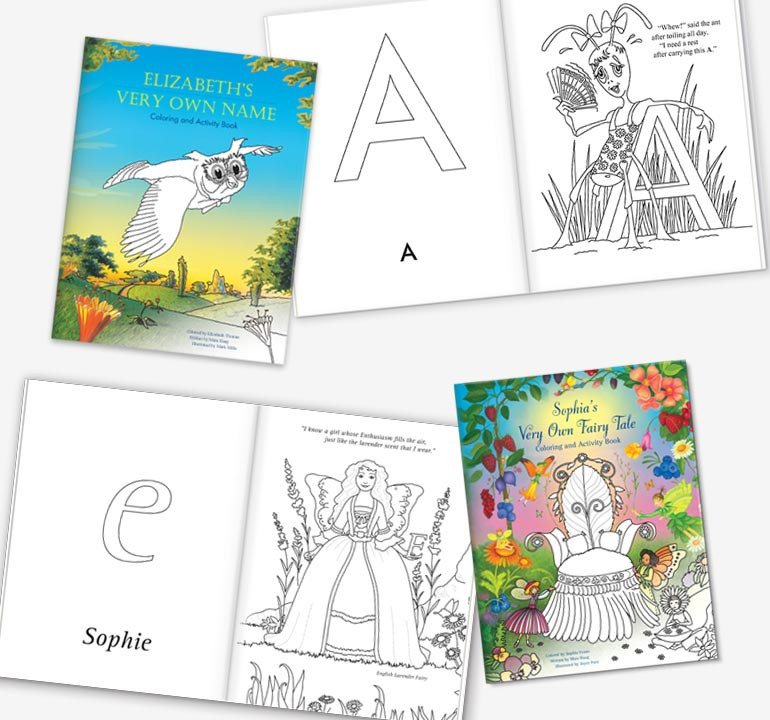Personalized Coloring Books For Kids
 Personalized Books for Kids