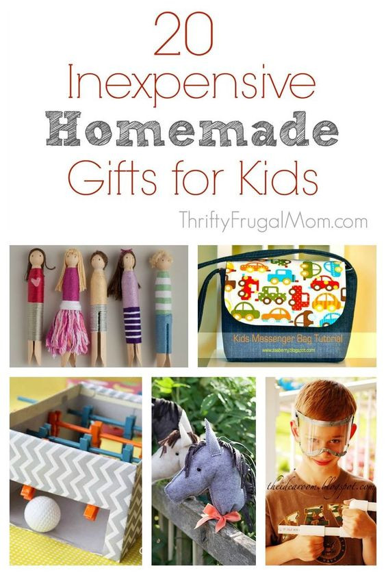 Personalized Gifts For Kids Cheap
 20 Inexpensive Homemade Gifts for Kids an awesome