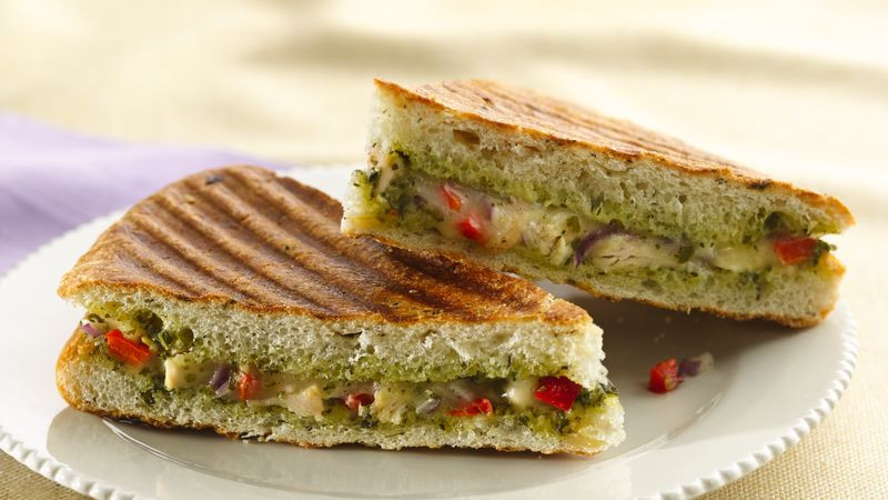 Pesto Panini Recipes
 Chicken Pesto Panini recipe from Betty Crocker