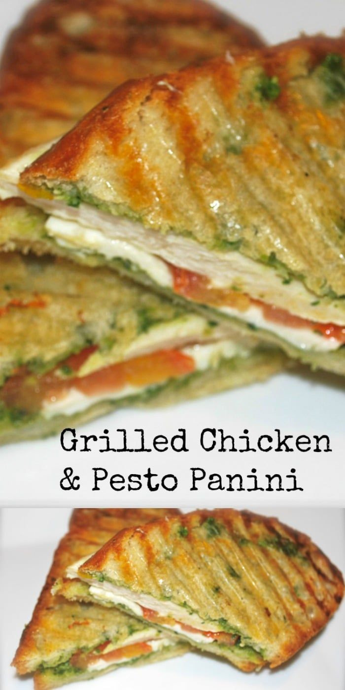 Pesto Panini Recipes
 Grilled Chicken & Pesto Panini Recipe