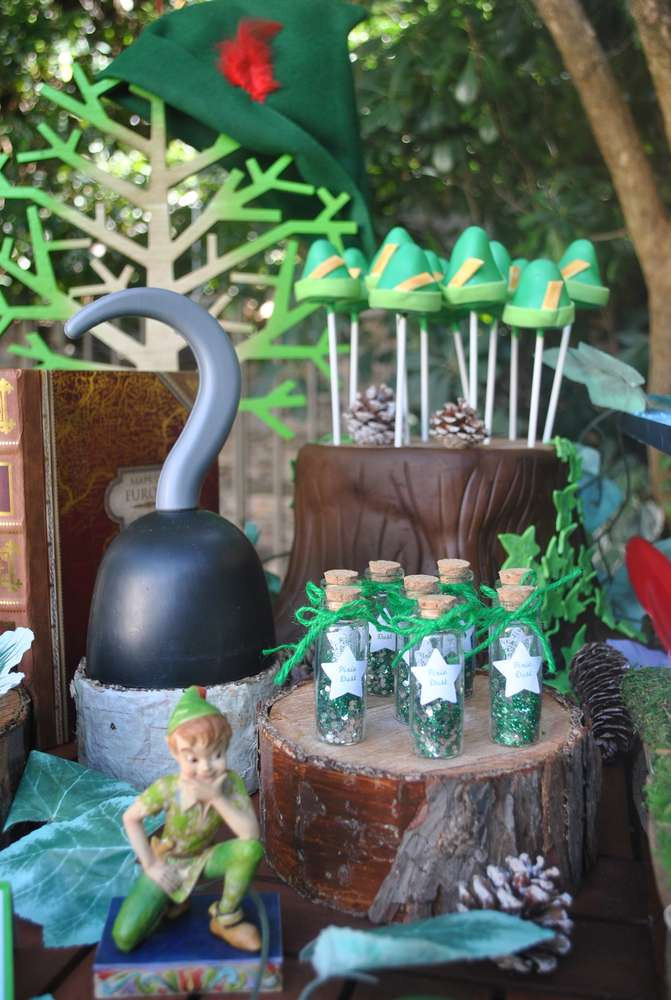 Peter Pan Birthday Party Supplies
 Peter Pan Birthday Party Ideas 12 of 29