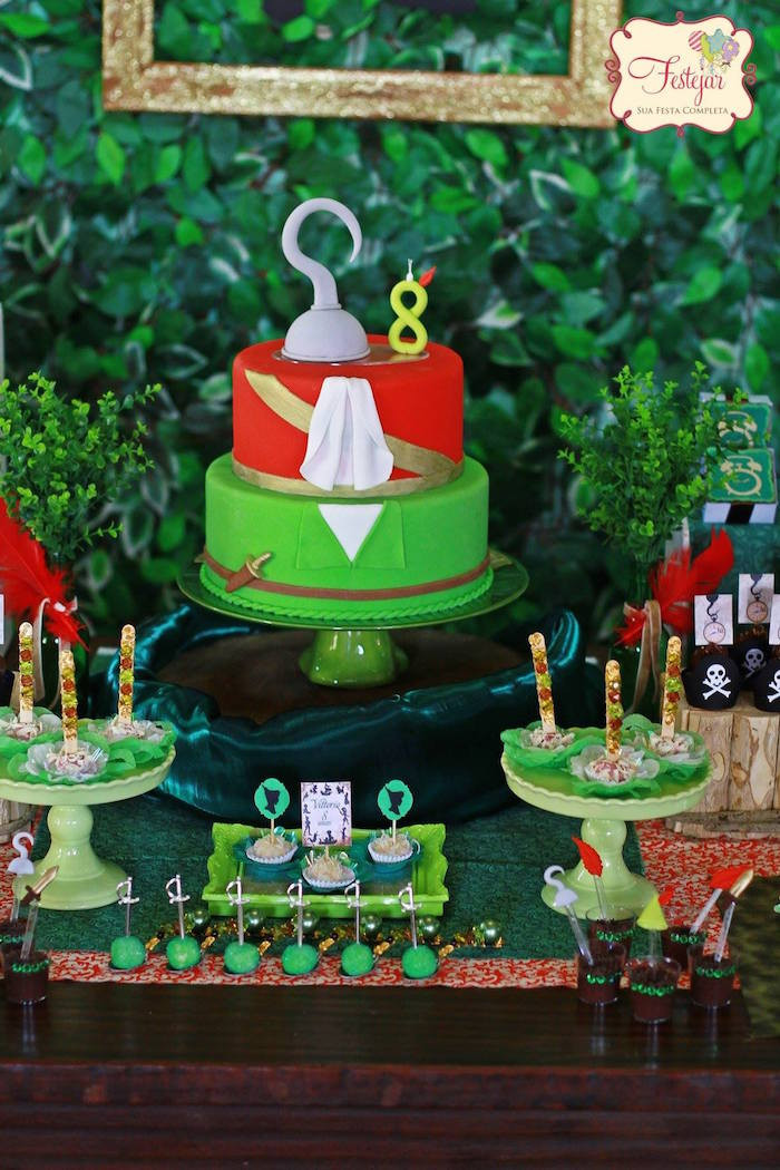 Peter Pan Birthday Party Supplies
 Kara s Party Ideas Peter Pan Themed Birthday Party via