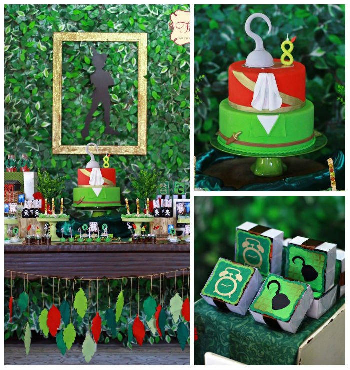 Peter Pan Birthday Party Supplies
 Kara s Party Ideas Peter Pan Themed Birthday Party