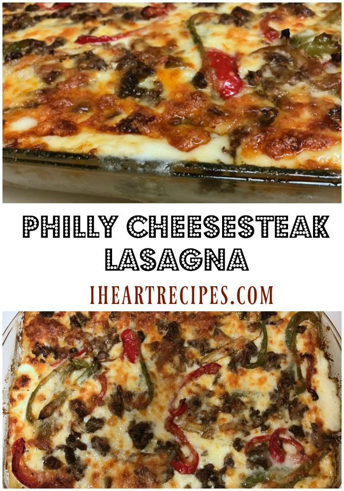 Philly Cheesesteak Lasagna
 Philly Cheesesteak Lasagna