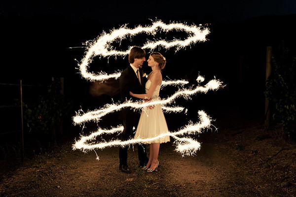 Photographing Sparklers At A Wedding
 10 Wedding Moments That Wowed Us in 2013 Project Wedding
