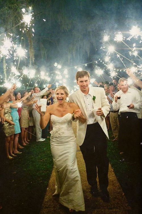 Photographing Sparklers At A Wedding
 15 Epic Wedding Sparkler Sendoffs That Will Light Up Any