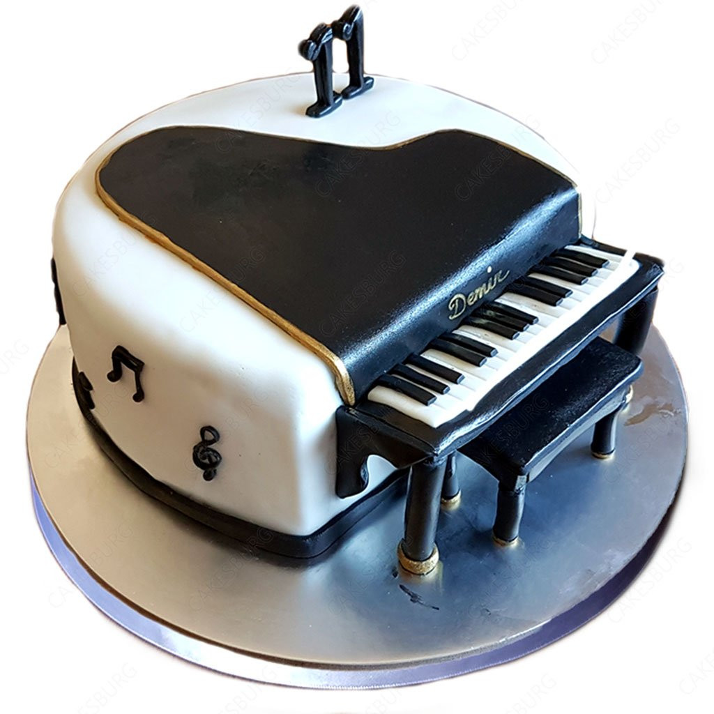 Piano Birthday Cake
 Acoustic Piano Cake – CAKESBURG line Premium Cake Shop