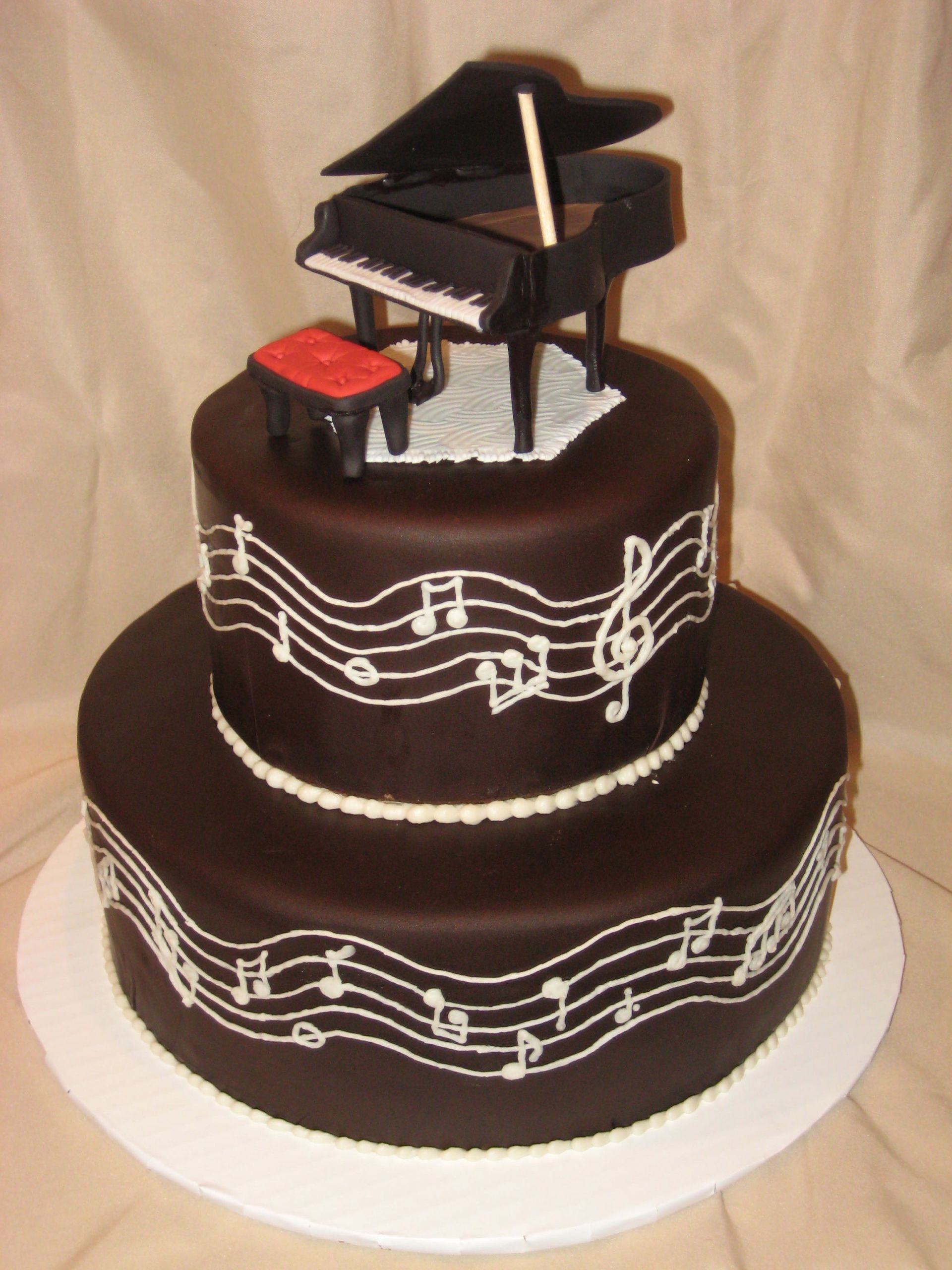 Piano Birthday Cake
 Piano Cake