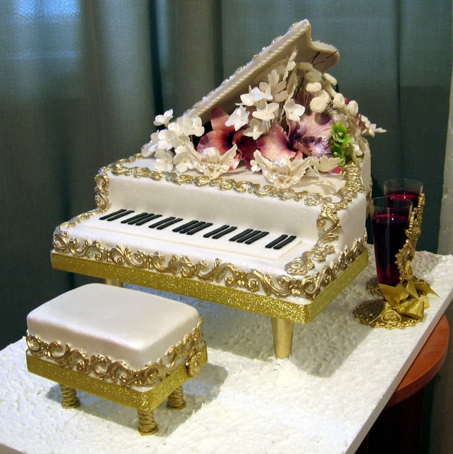 Piano Birthday Cake
 Piano CakeCentral