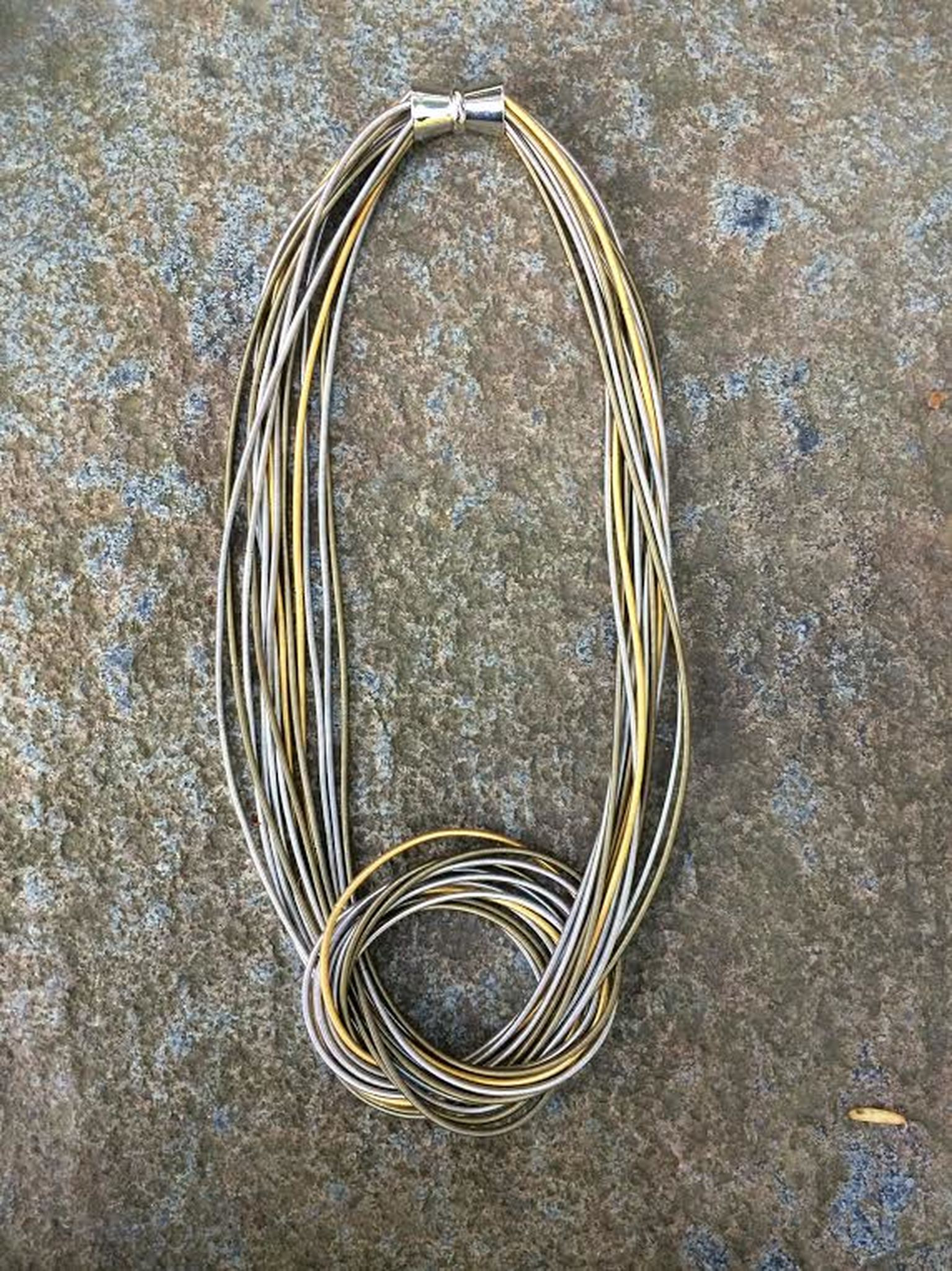 Piano Wire Necklace
 Piano Wire Necklace Garden Cottage