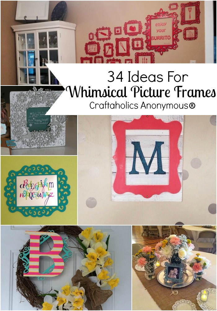 Picture Frame Decorating Craft Ideas
 Craftaholics Anonymous