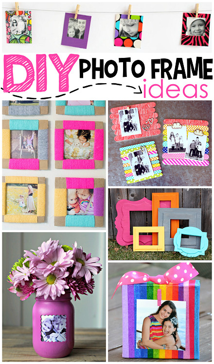 Picture Frame Decorating Craft Ideas
 DIY Frame Ideas