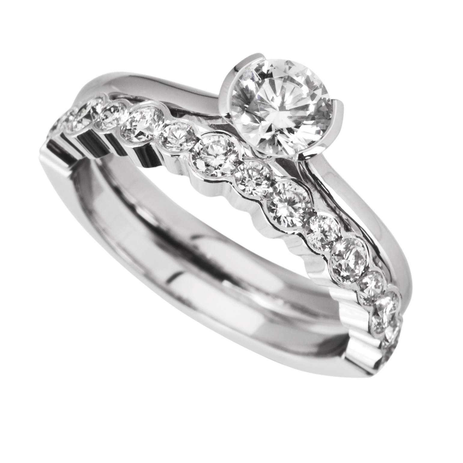 Picture Of Wedding Rings
 Diamonds and Rings the line Jeweller Launches a New