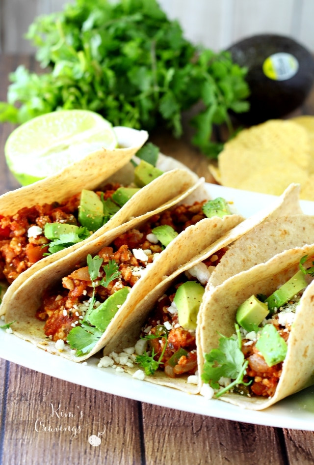 Pictures Of Mexican Tacos
 Clean Eating Mexican Taco Meat Kim s Cravings