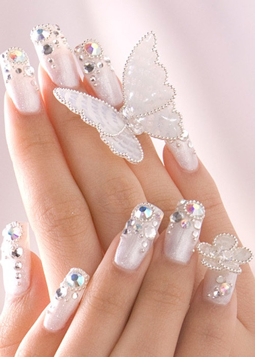 Pictures Of Nails For Wedding
 Celebaraty beauty tips 2015 Creative Ombre Nail Art