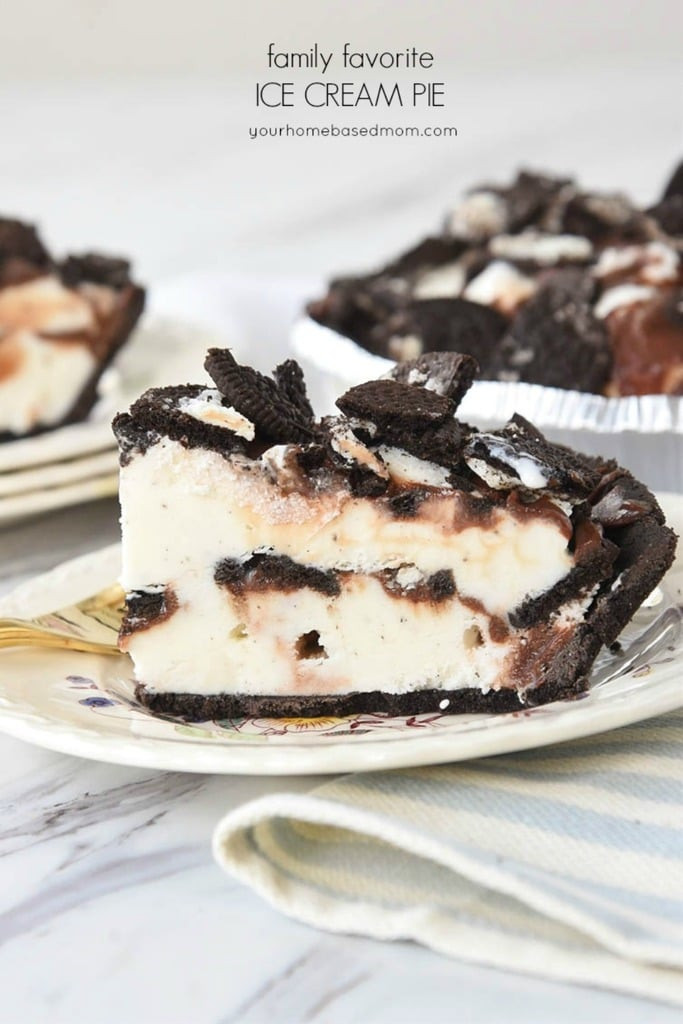 Pie And Ice Cream
 Ice Cream Pie Recipe from Your Homebased Mom