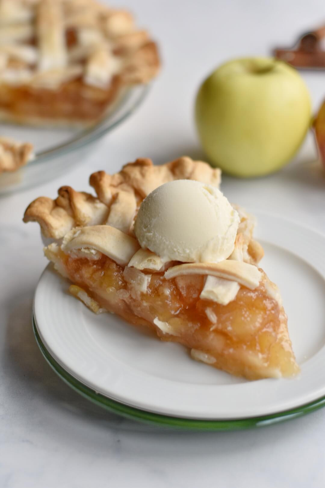 Pie And Ice Cream
 Homemade Apple Pie Recipe