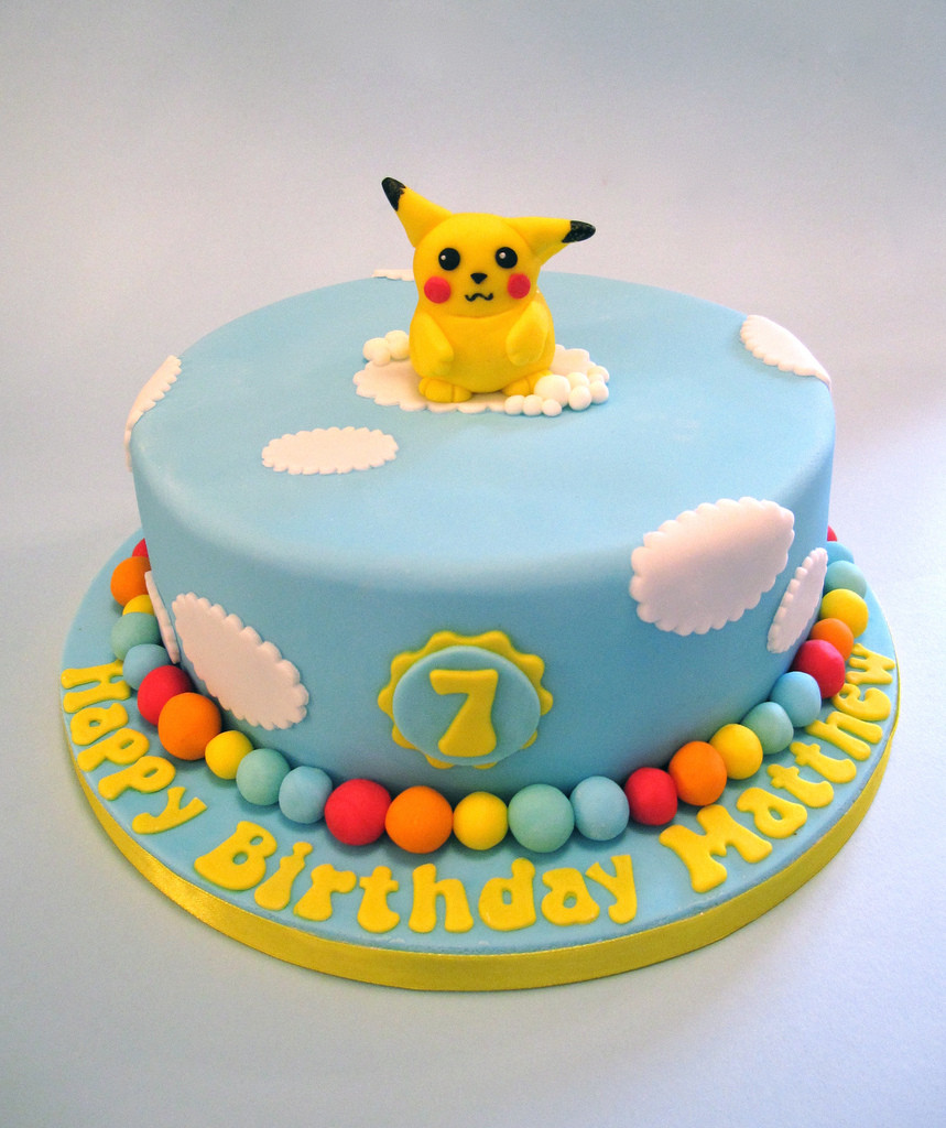 Pikachu Birthday Cake
 Order Pikachu Cake line Buy and Send Pikachu Cake from