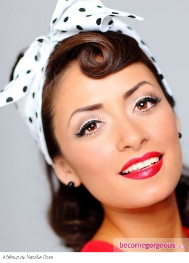 Pin Up Girl Hairstyles
 Rockabilly and Pin up Girl Hairstyles