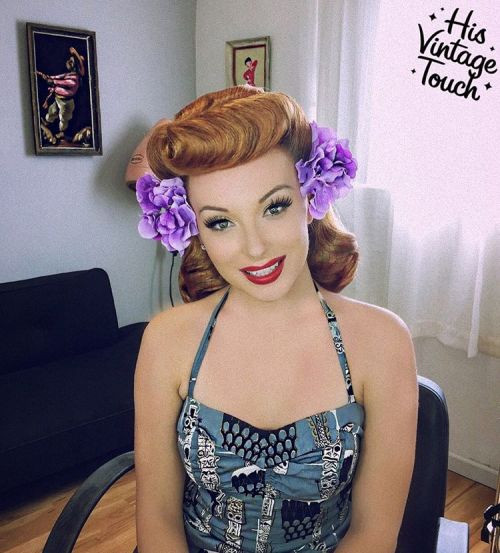 Pin Up Girl Hairstyles
 40 Pin Up Hairstyles for the Vintage Loving Girl