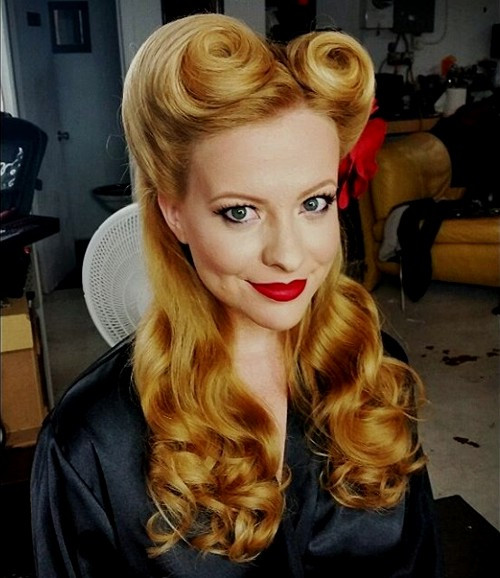 Pin Up Girl Hairstyles
 40 Pin Up Hairstyles for the Vintage Loving Girl
