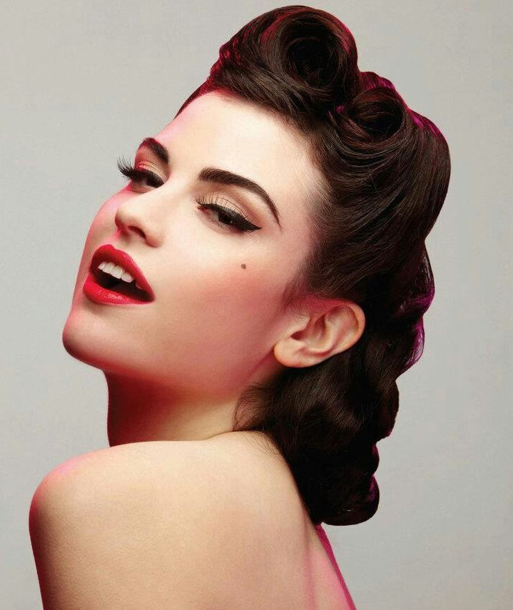 Pin Up Girl Hairstyles
 The Best 30 Pin Up Hairstyles For Glamorous Retro Girls