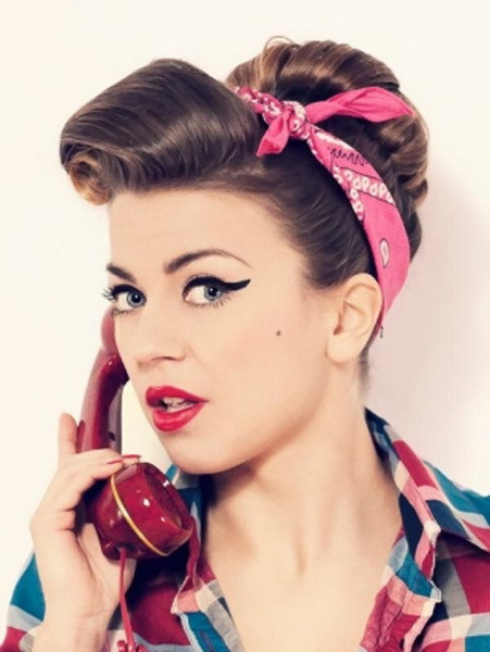 Pin Up Girl Hairstyles
 15 Pin up hairstyles easy to make Yve Style