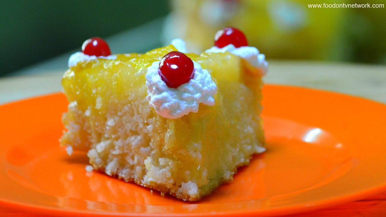 Pineapple Recipes Indian
 Pineapple Upside Down Cake