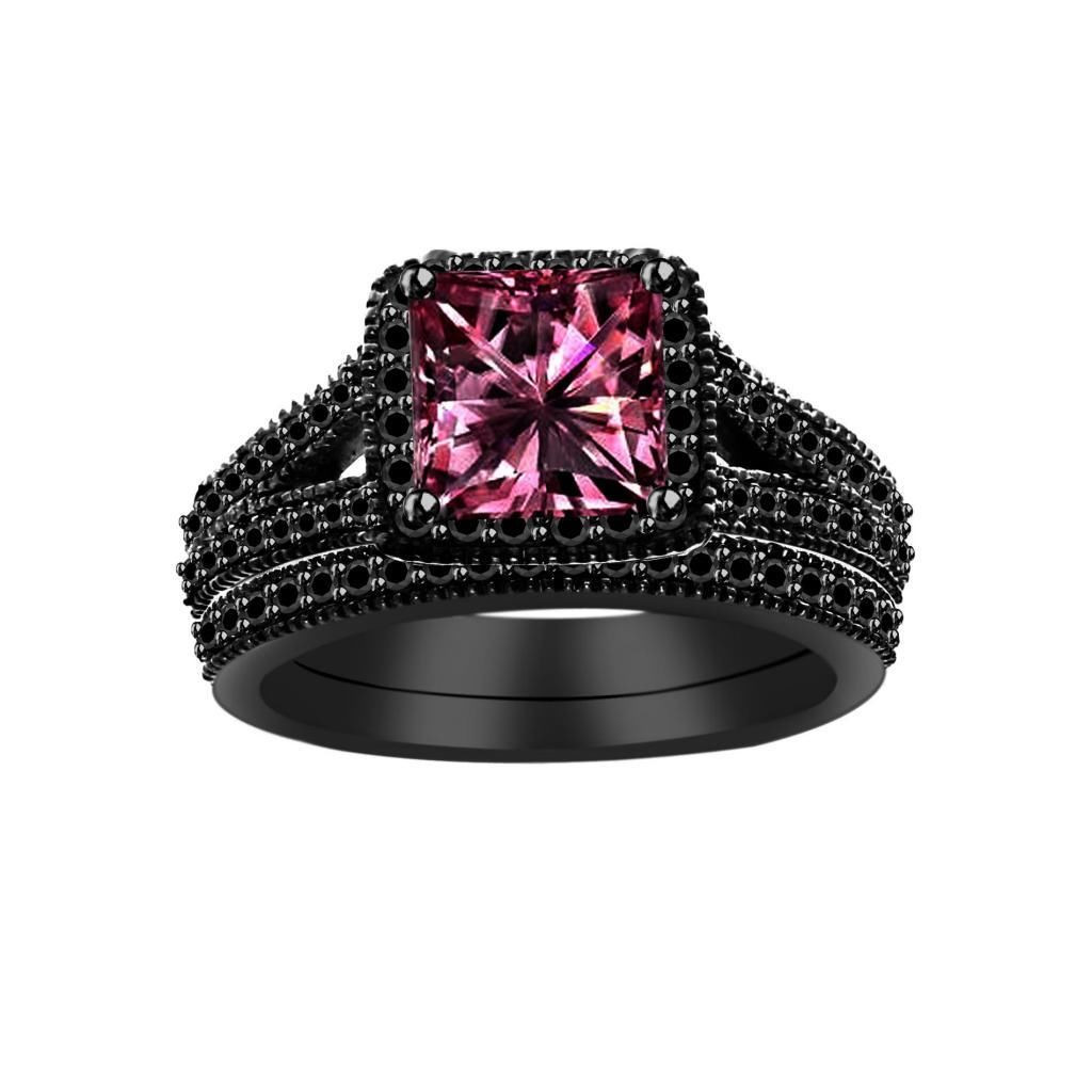 Pink And Black Diamond Wedding Rings
 Pink Diamond Engagement Rings Simply The Best When e