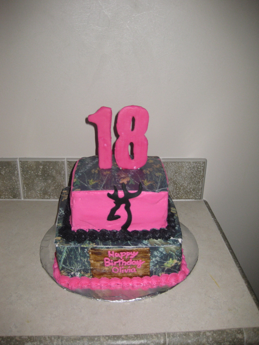 Pink Camo Birthday Cakes
 Pink Camo CakeCentral