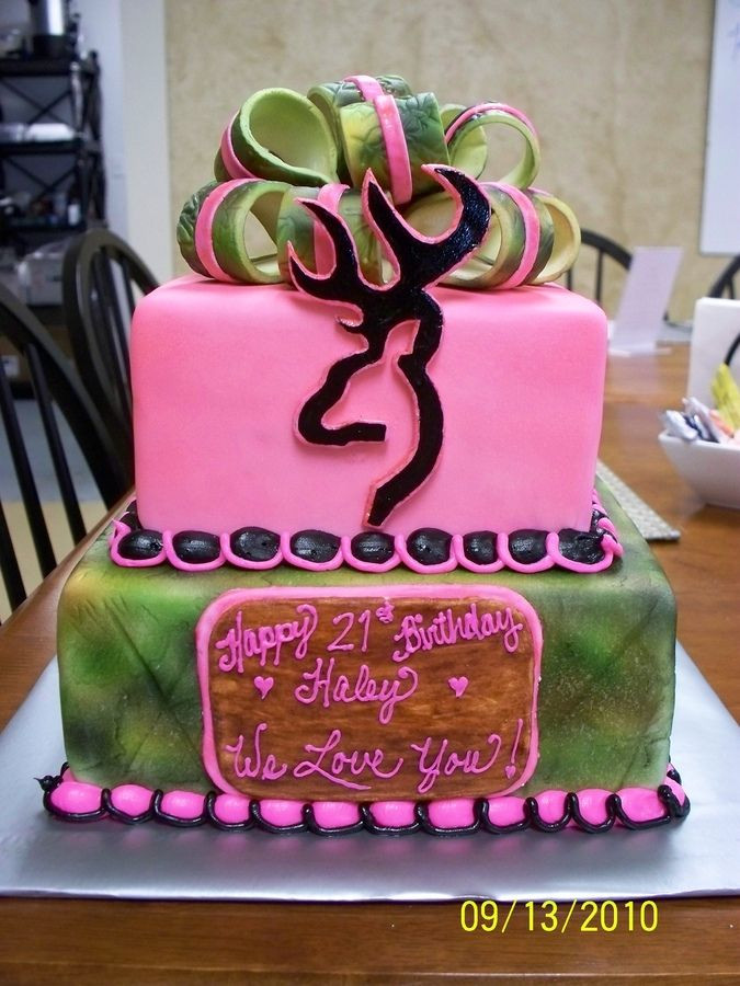 Pink Camo Birthday Cakes
 Pink Camo Cakes