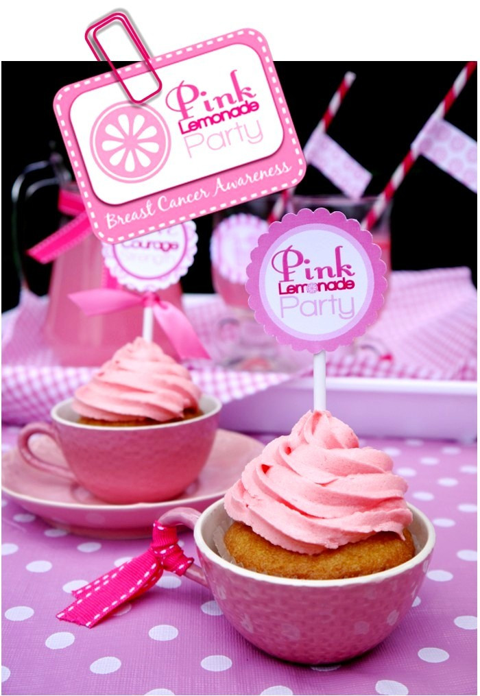 Pink Food Ideas For Breast Cancer Party
 Free Printables