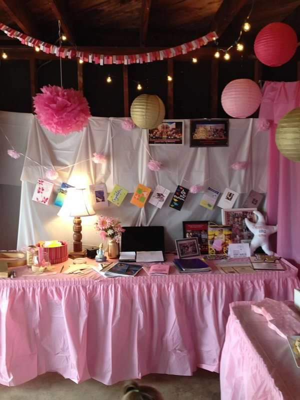 Pink Graduation Party Ideas
 Pink and Gold Graduation Party Ideas