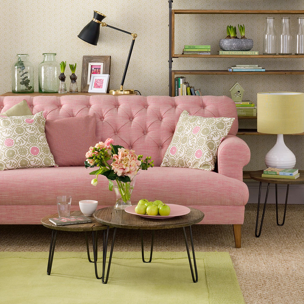 Pink Living Room Ideas
 Green living room ideas for soothing sophisticated spaces