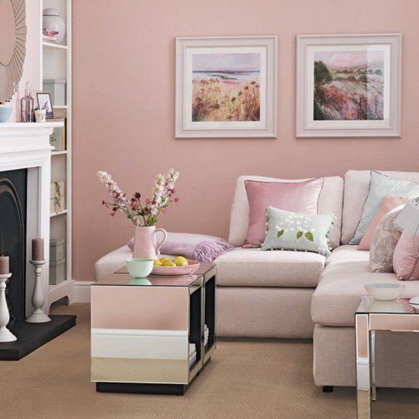 Pink Living Room Ideas
 Soft Pink Living Room s and for