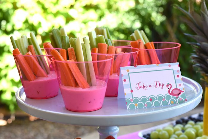 Pink Party Food Ideas
 Kara s Party Ideas Pink Flamingo Pool Party