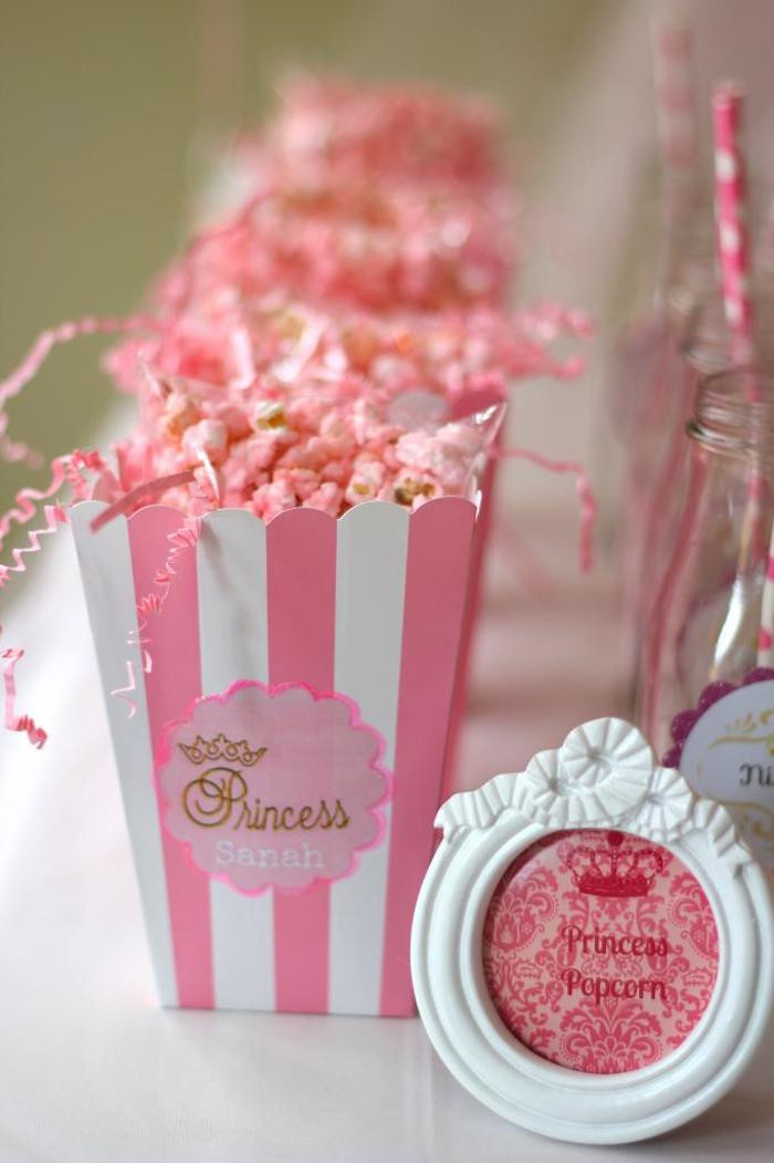 Pink Party Food Ideas
 Kara s Party Ideas Pink Gold Princess themed birthday