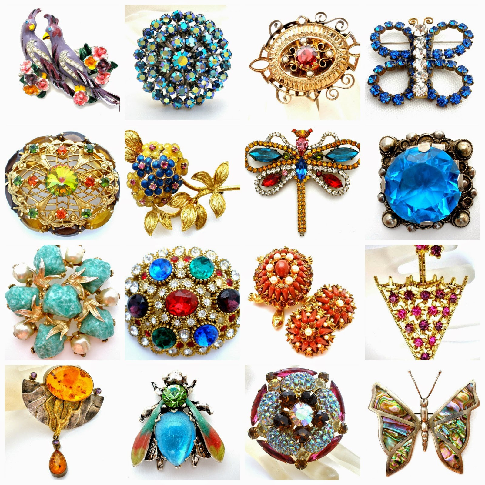 Pins Jewelry The Jewelry Lady s Store Vintage And Antique Brooches