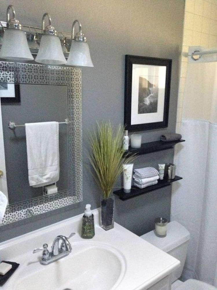 Pinterest Bathroom Decor
 40 Perfect Gray Half Bathroom Decorating Ideas A Bud