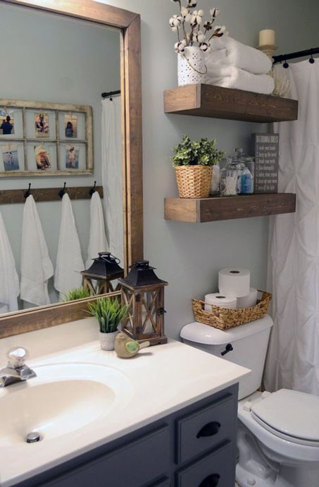 Pinterest Bathroom Decor
 Simple Small Bathroom Decor Brings The Ease Inside It