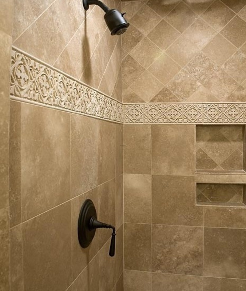 Pinterest Bathroom Tile
 1000 Ideas About Shower Tile Designs Pinterest