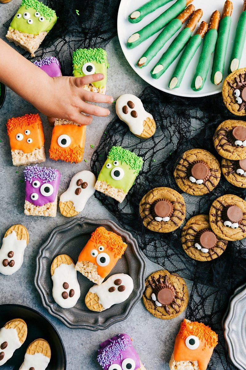 Pinterest Halloween Desserts
 3 ingre nt Halloween Treats