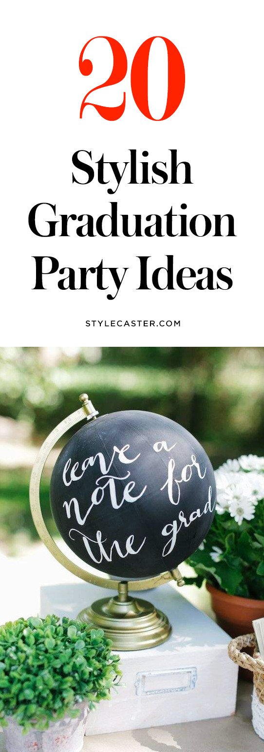Pinterest High School Graduation Party Ideas
 20 Graduation Party Ideas You’ll Want to Copy