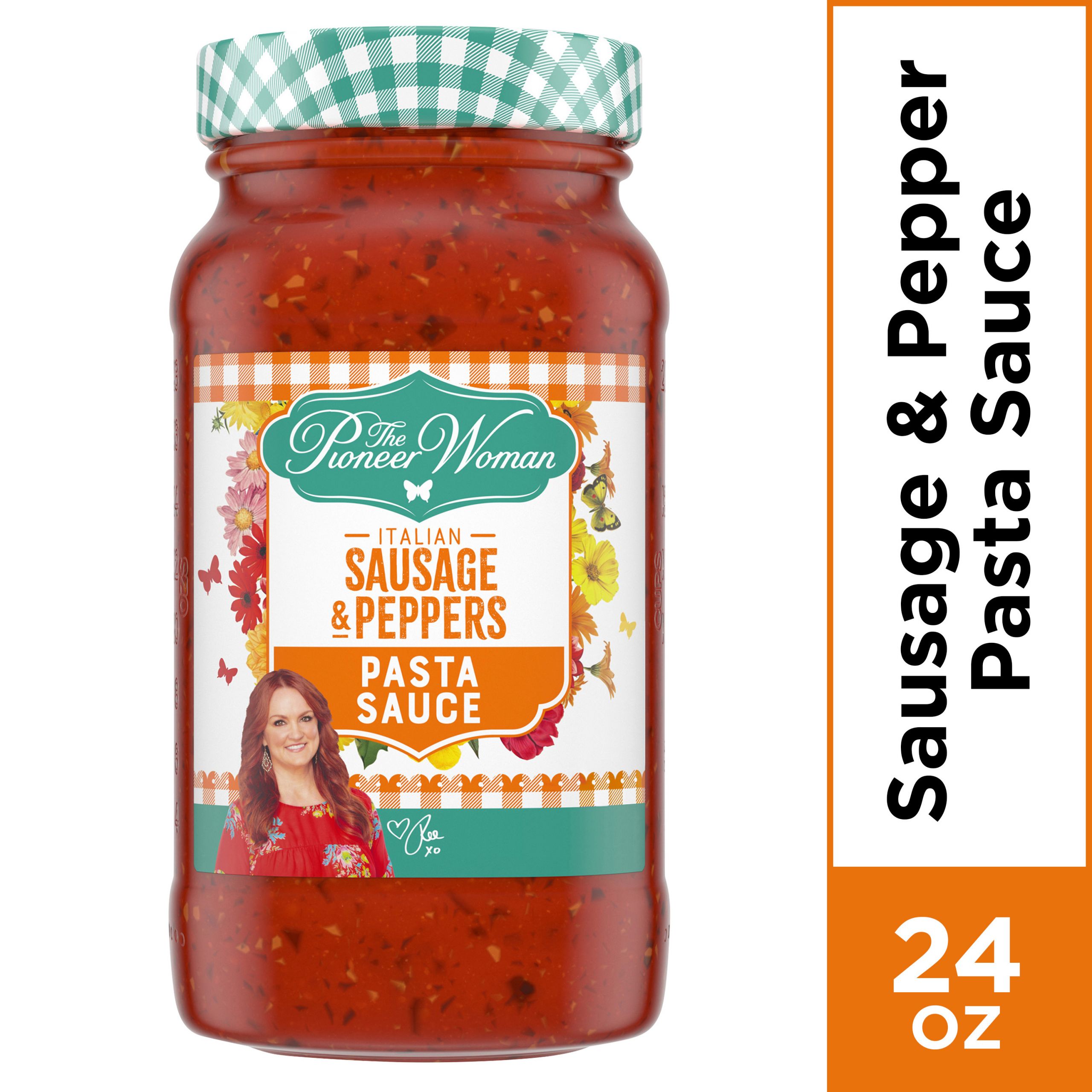 Pioneer Woman Spaghetti Sauce
 Pioneer Woman Sausage & Peppers Pasta Sauce 24 oz Jar