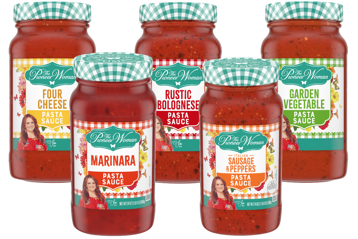 Pioneer Woman Spaghetti Sauce
 Kraft Heinz launches The Pioneer Woman dressings sauces